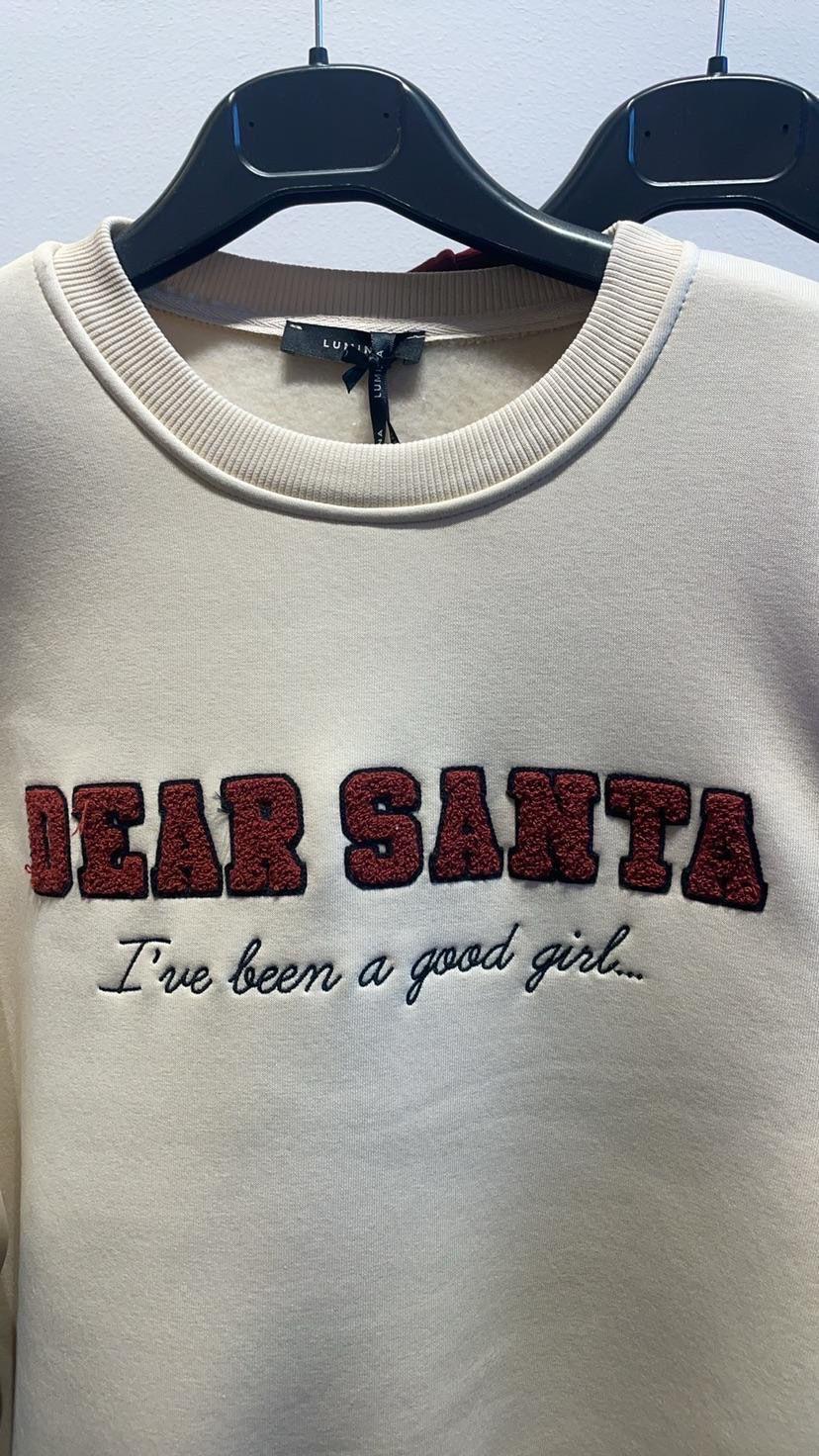 Felpa Dear Santa