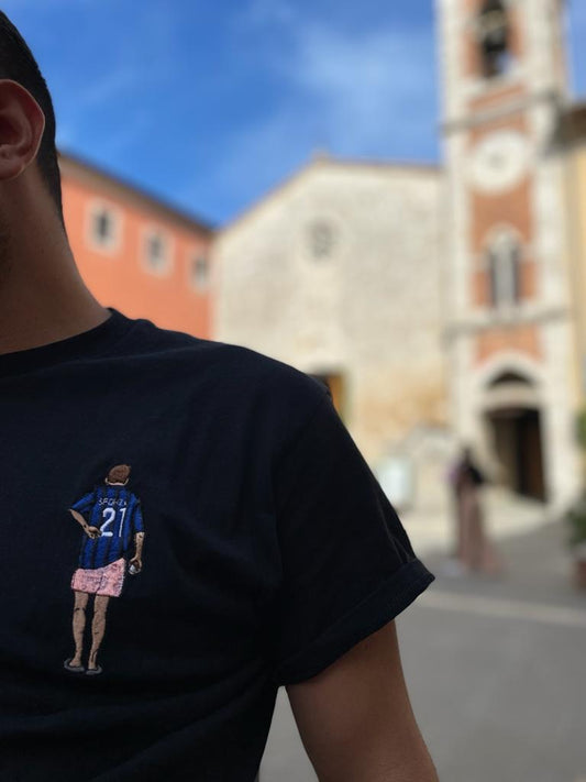 T-Shirt con ricamo Aldo-Sforza