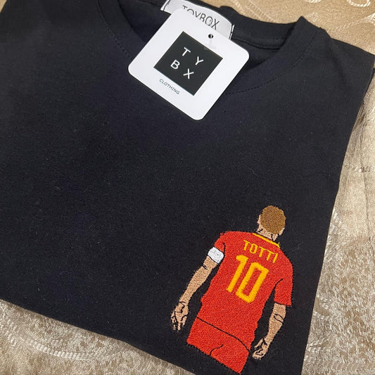 T-Shirt con ricamo Totti
